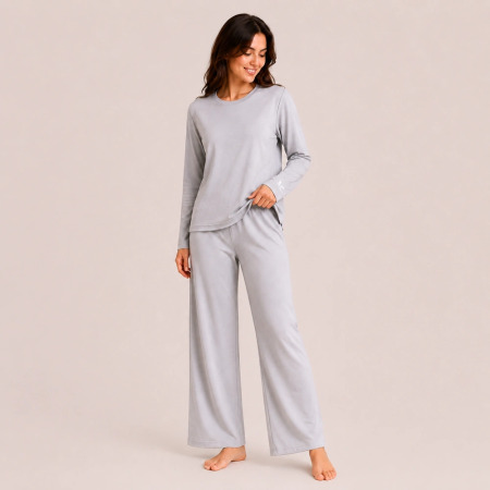 Nuba Kadın Pijama Takımı - Gri 