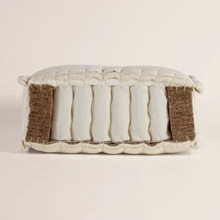 Organik Pamuk, 800 Count Pocket Yay Sistemli, El Yapımı Vegan Yatak 120x200 cm - 5