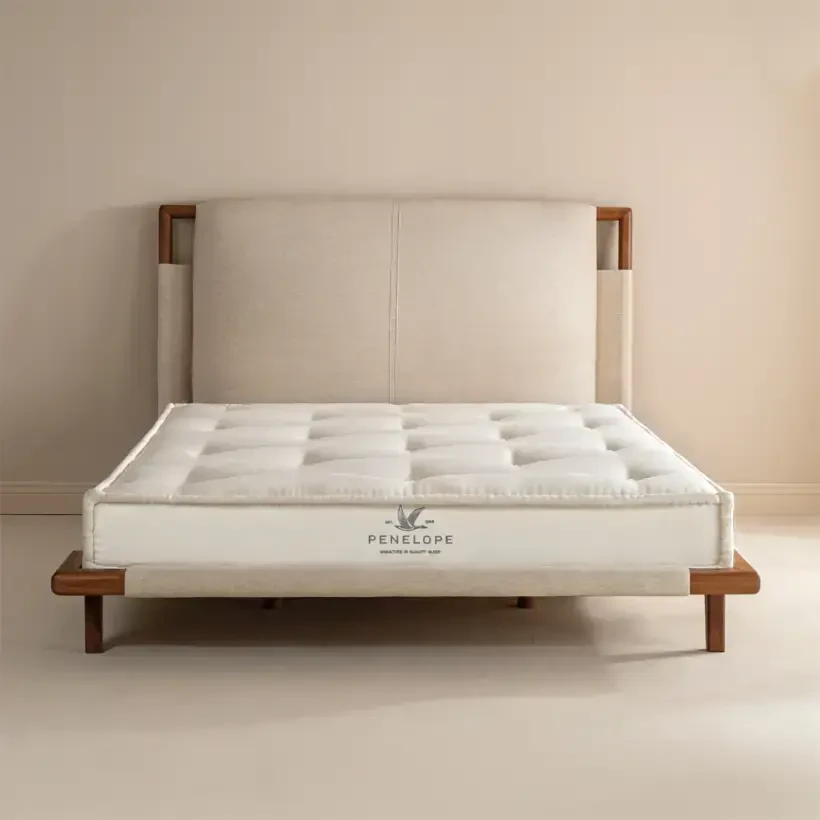 Organik Pamuk, 800 Count Pocket Yay Sistemli, El Yapımı Vegan Yatak 140x200 cm - Penelope