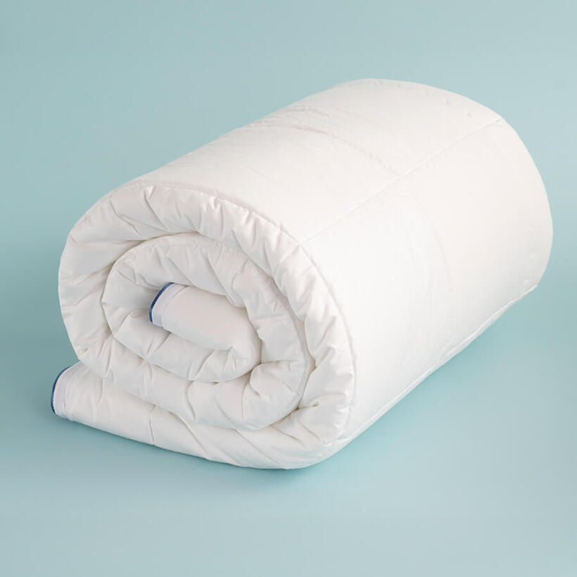 Amelia Mavi Biyeli Pamuk Kumaş Yorgan 155x215 cm - Othello