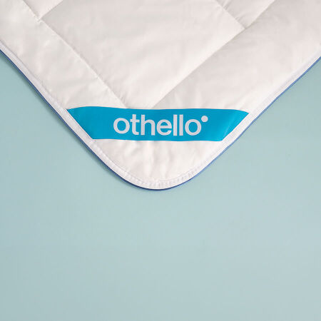 Amelia Mavi Biyeli Pamuk Kumaş Yorgan 195x215 cm - Othello (1)