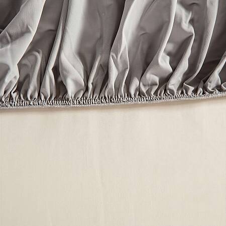 Cooling Sheet Gri Lastikli Çarşaf Seti - 3