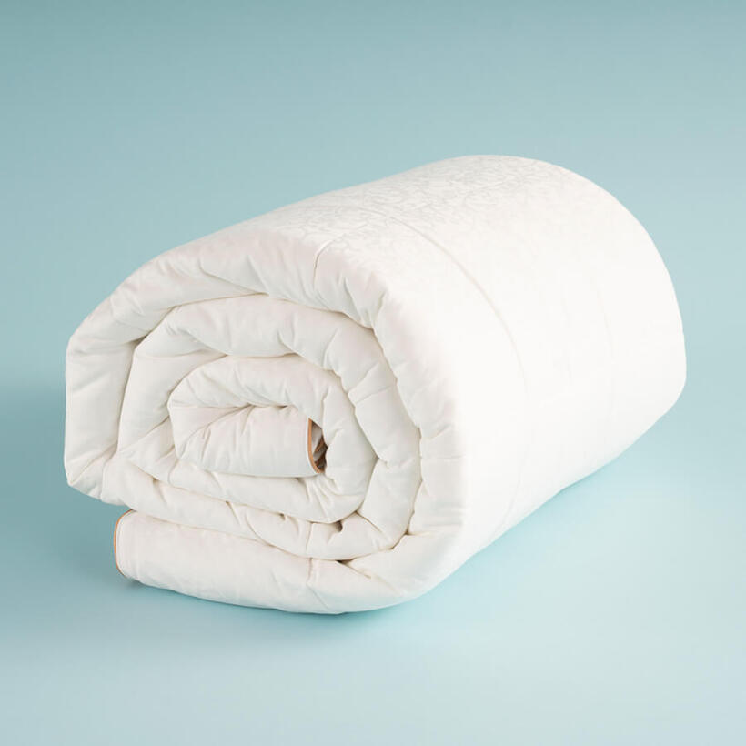 Pamuk Kumaş Hcs Elyaf Dolgulu Tek Kişilik Yorgan 155x215 cm - Crowna Serisi - Othello