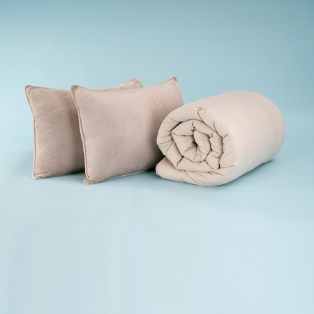 Elegante Dormio Trio Yastık Kılıfı&Yorgan Vizon 195x215 cm - 10