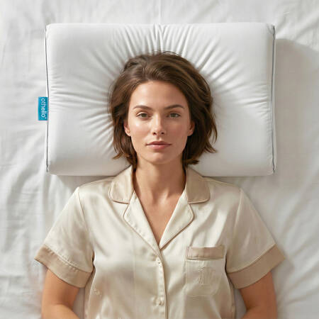 Medica Airmed Hava Kanallı Baş Ve Boyun Destek Visko Yastık 60x40+11/10 cm - 1