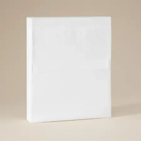 %100 Pamuk 200 TC Nevresim Takımı 260x240 cm Beyaz - Vera Serisi - 7