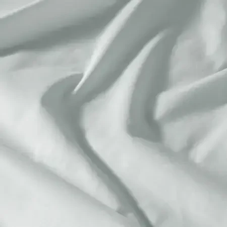 %100 Pamuk Percale Lastikli Çarşaf 100x200 cm Mavi - Pure Serisi - 4