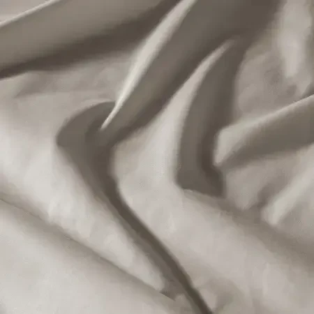%100 Pamuk Percale Lastikli Çarşaf 100x200 cm Taş Rengi - Pure Serisi - 4