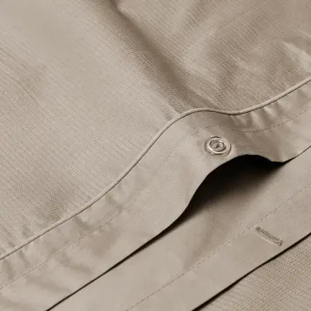 %100 Pamuk Percale Nevresim Seti 160x220 cm Taş Rengi - Pure Serisi - 5