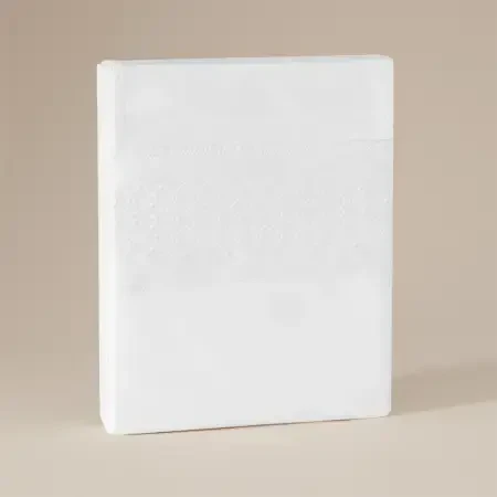 %100 Pamuk Percale Nevresim Seti 240x220 cm Beyaz - Juana Serisi - 7