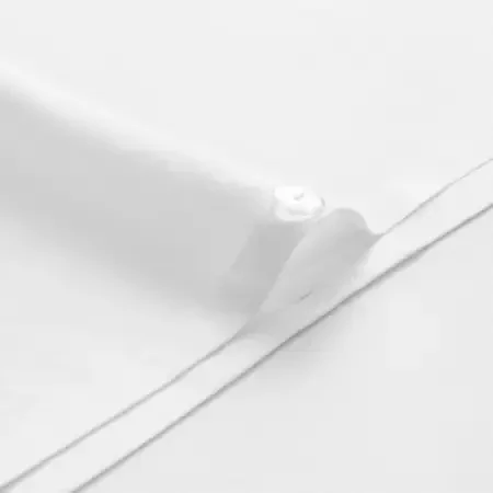 %100 Pamuk Percale Nevresim Seti 260x240 cm Beyaz - Juana Serisi - 4