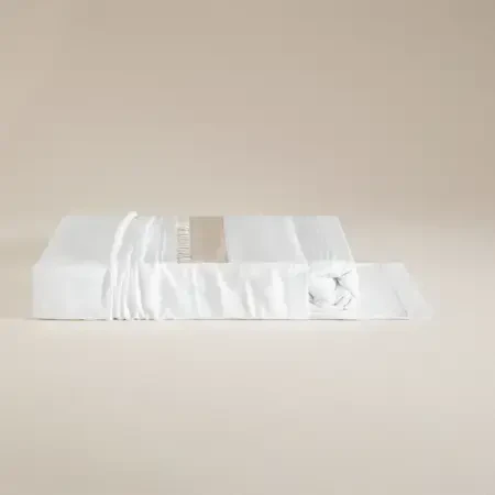 %100 Pamuk Saten Kumaş Nevresim Seti 200x220 cm - Carla Serisi - 8