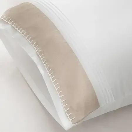 %100 Pamuk Saten Kumaş Nevresim Seti 260x240 cm - Carla Serisi - 3