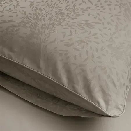 %100 Pamuk Saten Nevresim Seti 200x220 cm Taş - Plume Serisi - 3