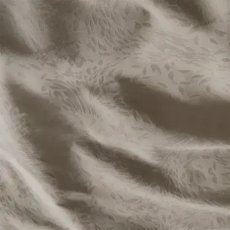 %100 Pamuk Saten Nevresim Seti 200x220 cm Taş - Plume Serisi - 5