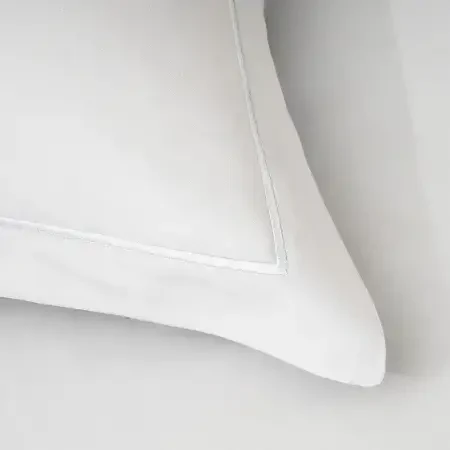 %100 Pamuk Saten Nevresim Seti 240x220 cm Mavi - Lia Serisi - Penelope