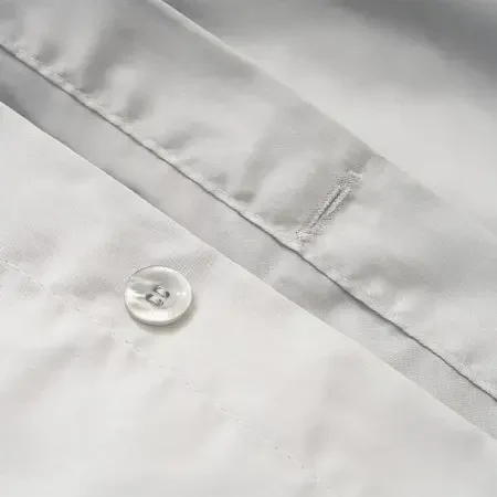 %100 Pamuk Saten Nevresim Seti 260x240 cm Mavi- Lia Serisi - 7