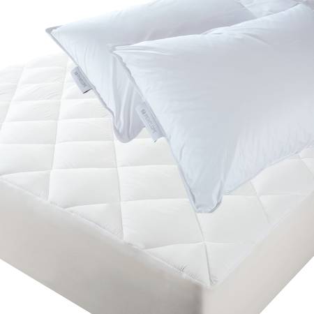 Tüy Geçirmez ve Nefes Alabilir Topper & Yastık Alez Seti 200x200 cm - 1