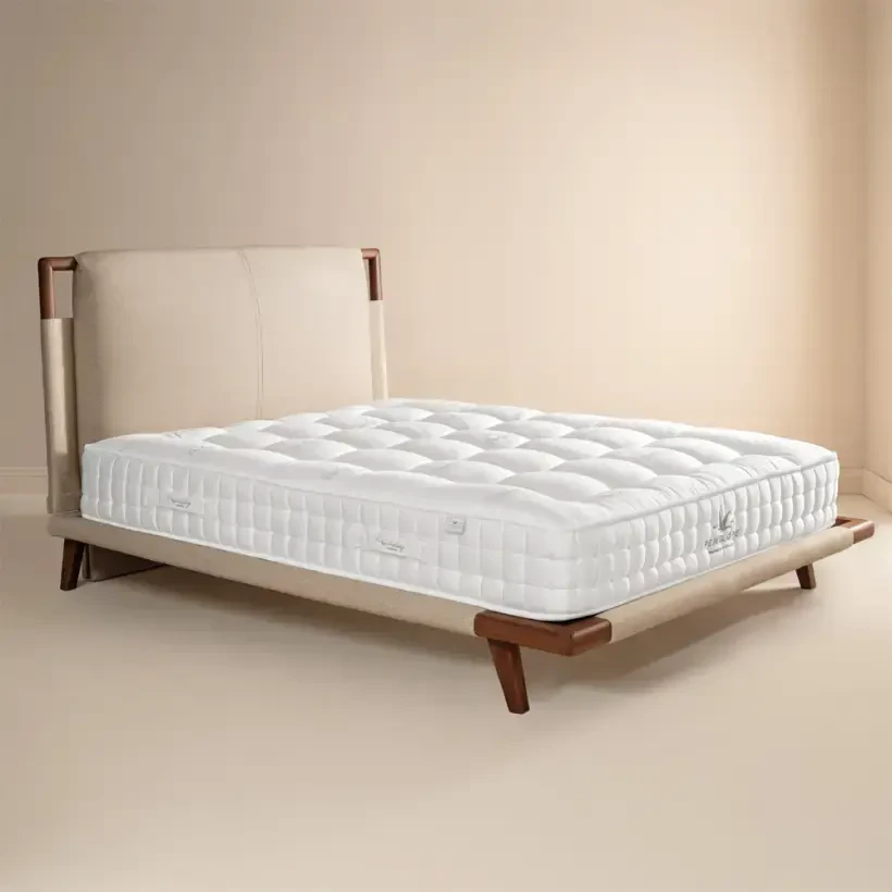 Saf İngiliz Yünü Isı Dengeleyici Doğal Lateks El Yapımı Tek Kişilik Yatak 120x200 cm - Berkeley - Penelope