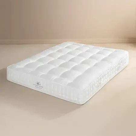 Saf İngiliz Yünü Isı Dengeleyici Doğal Lateks El Yapımı King Size Yatak 200x200 cm - Berkeley - 3