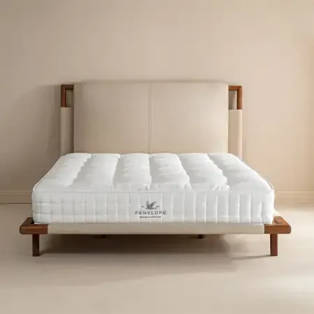 Saf İngiliz Yünü Isı Dengeleyici Doğal Lateks El Yapımı King Size Yatak 200x200 cm - Berkeley - 7