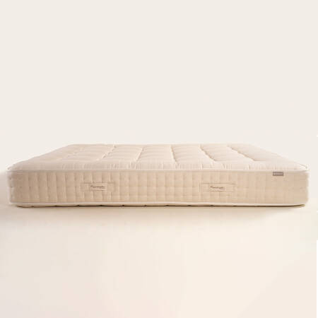 Saf İngiliz Yünü ve Organik Pamuk Isı Dengeleyici El Yapımı King Size Yatak 200x200 cm - Burlington - 6