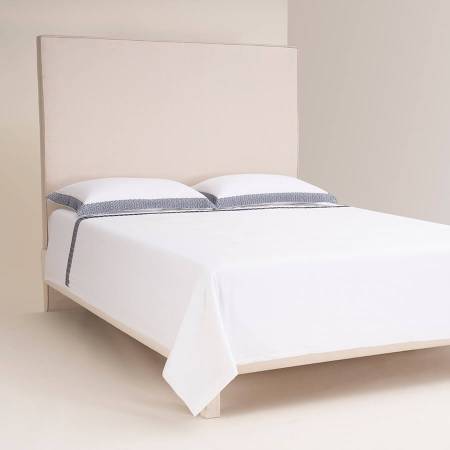 %100 Pamuk Saten Nevresim Seti 240x220 cm Lacivert - Elegance Serisi - 2