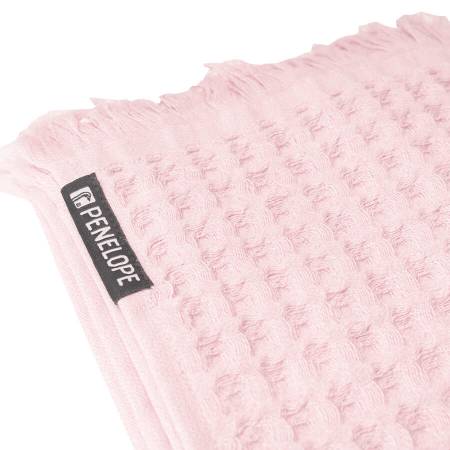 %100 Pamuk Havlu 50x100 cm Pembe - Eve Serisi - 3