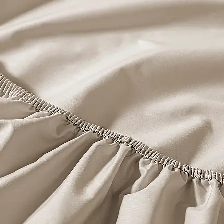 Lastikli Çarşaf 160X200+35 Taş - 2