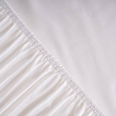 Laura Percale Easy Care Lastikli Çarşaf Seti Beyaz 100X200+35 - 4