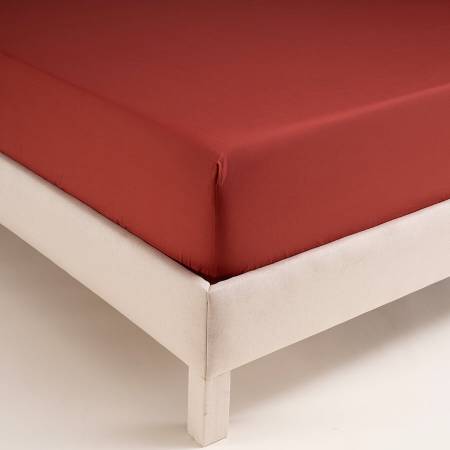 Laura Percale Easy Care Lastikli Çarşaf Seti Mercan 120X200+35 - 2