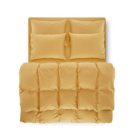 Serena Percale Easy Care Nevresim Seti Hardal 200x220 - Penelope