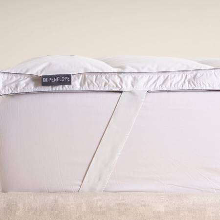Tüy Geçirmez 2'ye Ayrılabilen %100 Kaz Tüyü Topper 180x200 cm - Piume Classic Comfort - 3