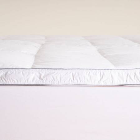 Tüy Geçirmez 2'ye Ayrılabilen %100 Kaz Tüyü Topper 180x200 cm - Piume Classic Comfort - 4