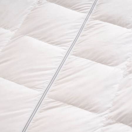 Tüy Geçirmez 2'ye Ayrılabilen %100 Kaz Tüyü Topper 180x200 cm - Piume Classic Comfort - 7