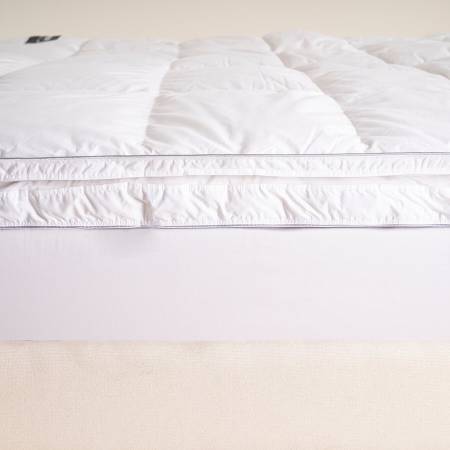 %100 Kaz Tüyü Dolgulu Fermuarlı 2'ye Ayrılabilen Topper 180x200 cm - Piume Pro Comfort - 4