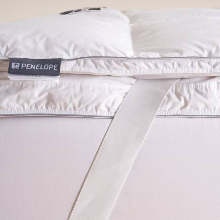 %100 Kaz Tüyü Dolgulu Fermuarlı 2'ye Ayrılabilen Topper 200x200 cm - Piume Pro Comfort - 3