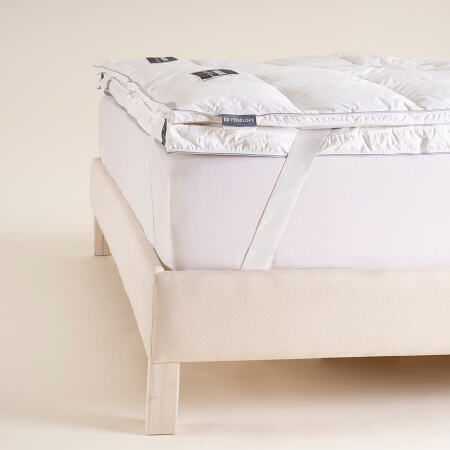 %100 Kaz Tüyü Dolgulu Fermuarlı 2'ye Ayrılabilen Topper - Piume Pro Comfort - 3