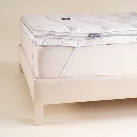 Isı Dengeleyici %100 Kaz Tüyü Topper 150x200 cm - Puime Pro Serisi - Penelope (1)