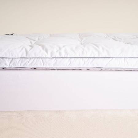 Tüy Geçirmez 2'ye Ayrılabilen %100 Kaz Tüyü Topper 160x200 cm - Piume Punto Comfort - 3