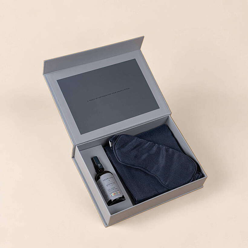 Pure & Beauty Sleep Box - Lacivert - 