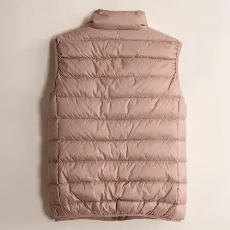 %100 Kaz Tüyü Yelek Bej M - Rita Koleksiyonu - Penelope (1)