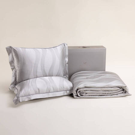 %100 Saf İpek Çift Kişilik Yorgan Seti - Pure Silk - 1