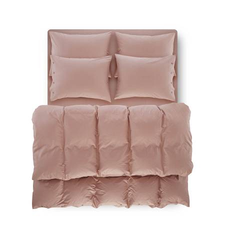 Serena Percale Easy Care Nevresim Seti Gül Kurusu 160x220 - Penelope