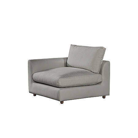 Sofa Plume Kollu Sağ Köşe Modül 98 x 97 cm | Space Kumaş - Gri 