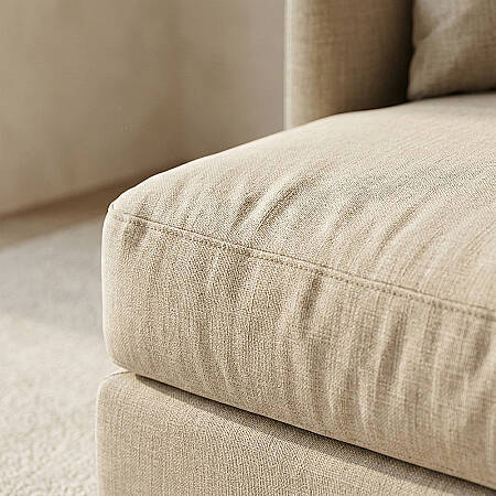 Sofa Plume Köşe Modül 98 x 97 cm | Space Kumaş - Krem - 7