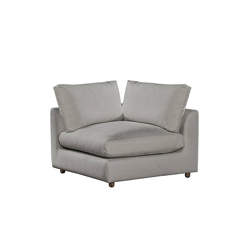 Sofa Plume Köşe Modül 98 x 97 cm | Space Kumaş - Gri - 