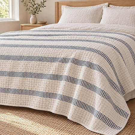 %100 Pamuk Natural-Indigo Pike - Sofia 