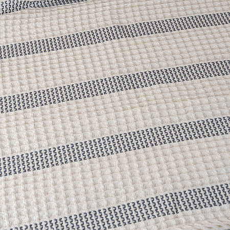 %100 Pamuk Natural-Indigo Pike - Sofia - 3