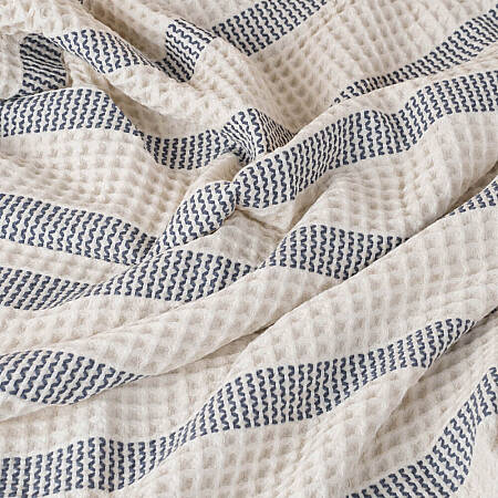 %100 Pamuk Natural-Indigo Pike - Sofia - 4